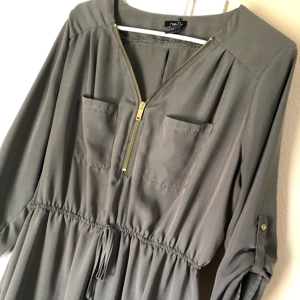 Lightweight green dress